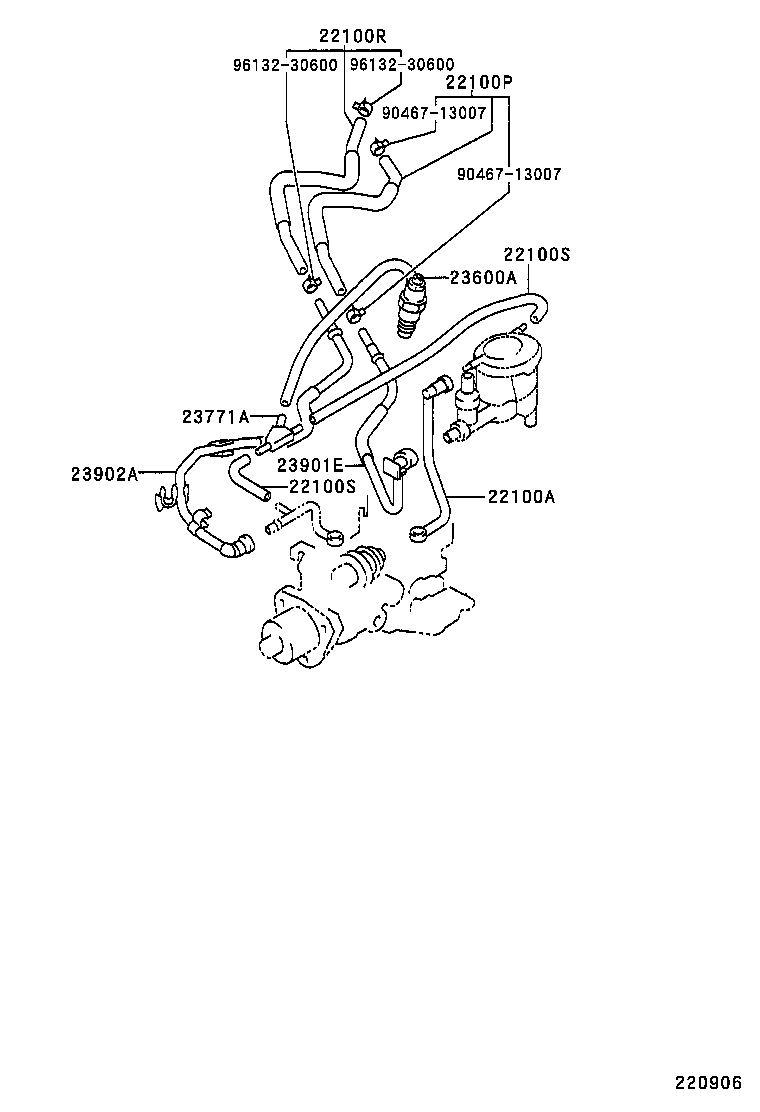 22100-27010 PUMP ASSY, INJECTION OR SUPPLY product image