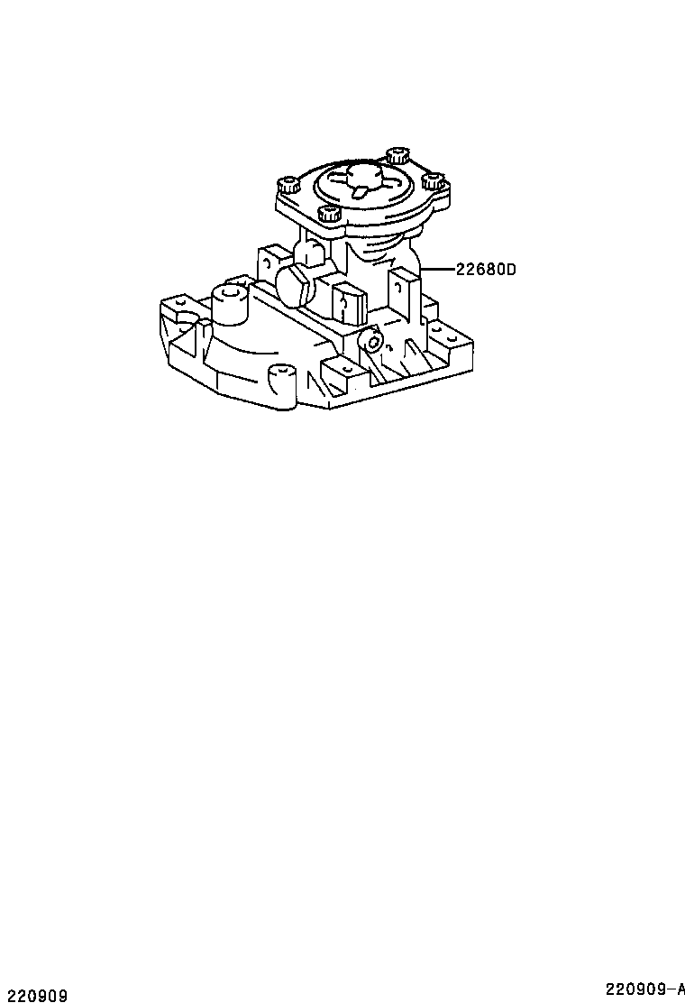 22140-5D010 HEAD SUB-ASSY, DISTRIBUTIVE PUMP product image