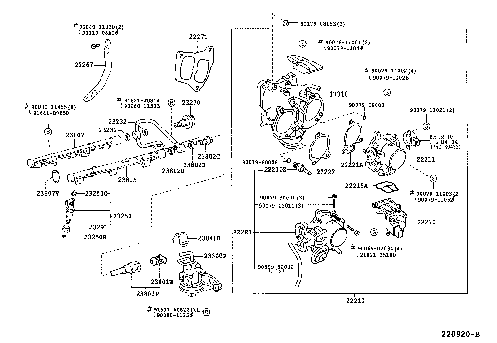 22271-0A020 GASKET, THROTTLE BODY product image