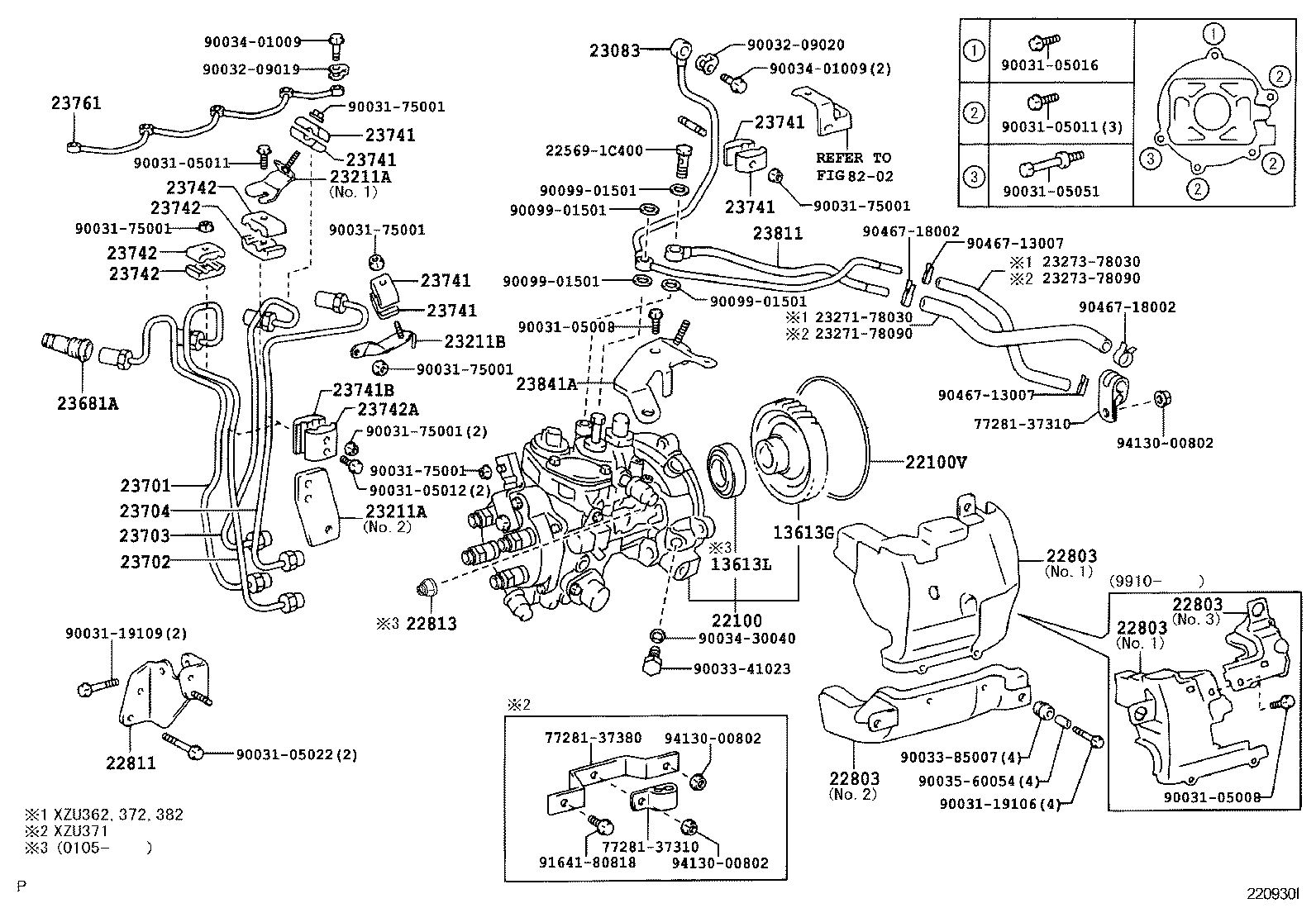 90033-01063 RING, O(FOR INJECTION PUMP) product image