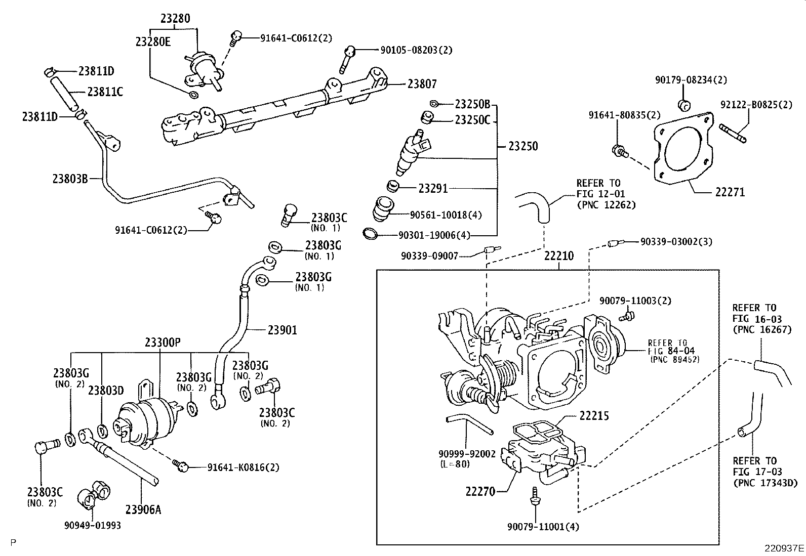 22210-75280 BODY ASSY, THROTTLE product image