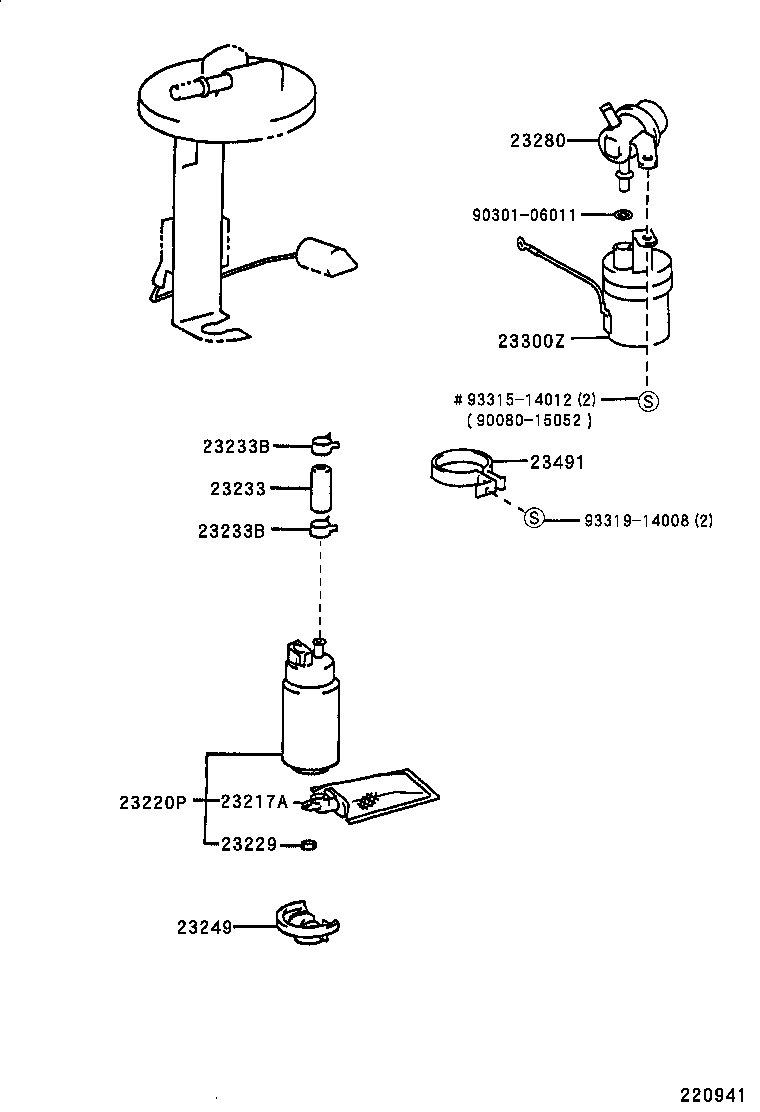 23801-20200 PIPE SUB-ASSY, FUEL, NO.1 product image