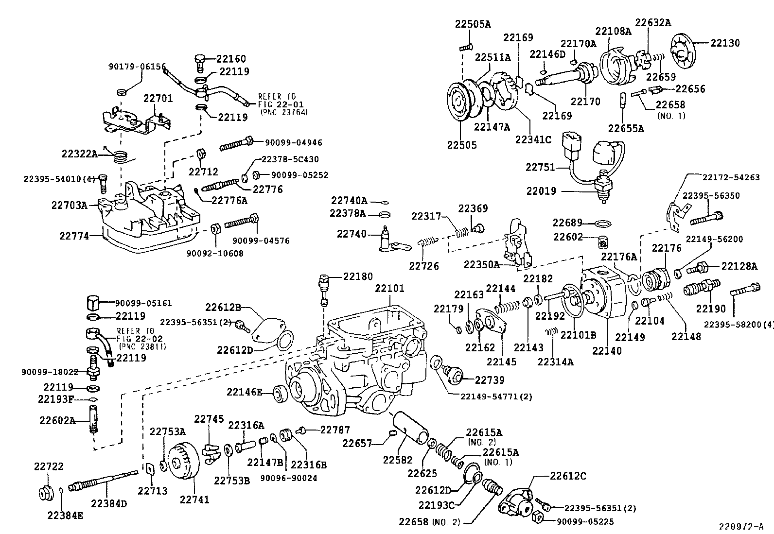22101-5B640 HOUSING SUB-ASSY, INJECTION PUMP product image
