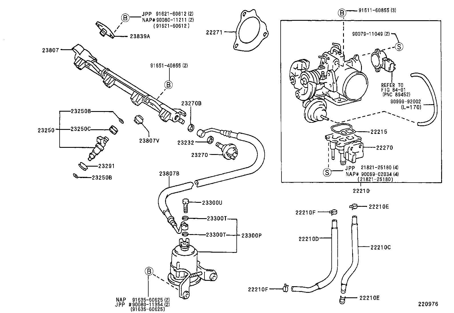 22271-03030 GASKET, THROTTLE BODY product image