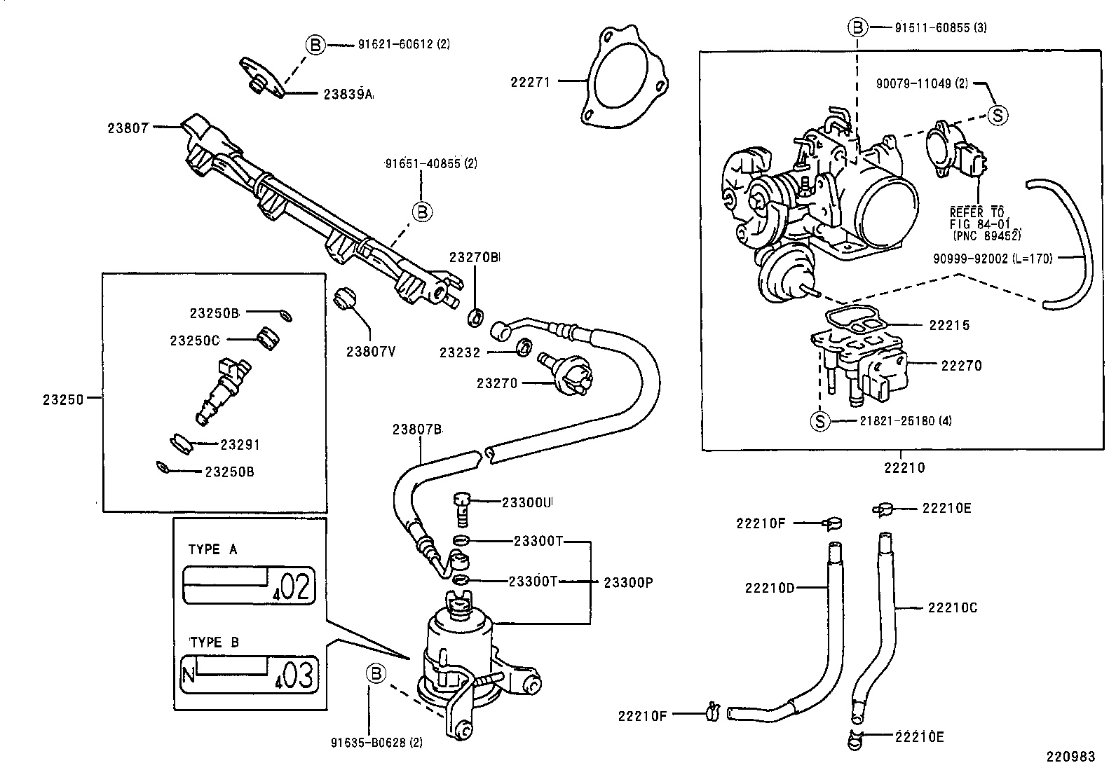 22271-0A010 GASKET, THROTTLE BODY product image