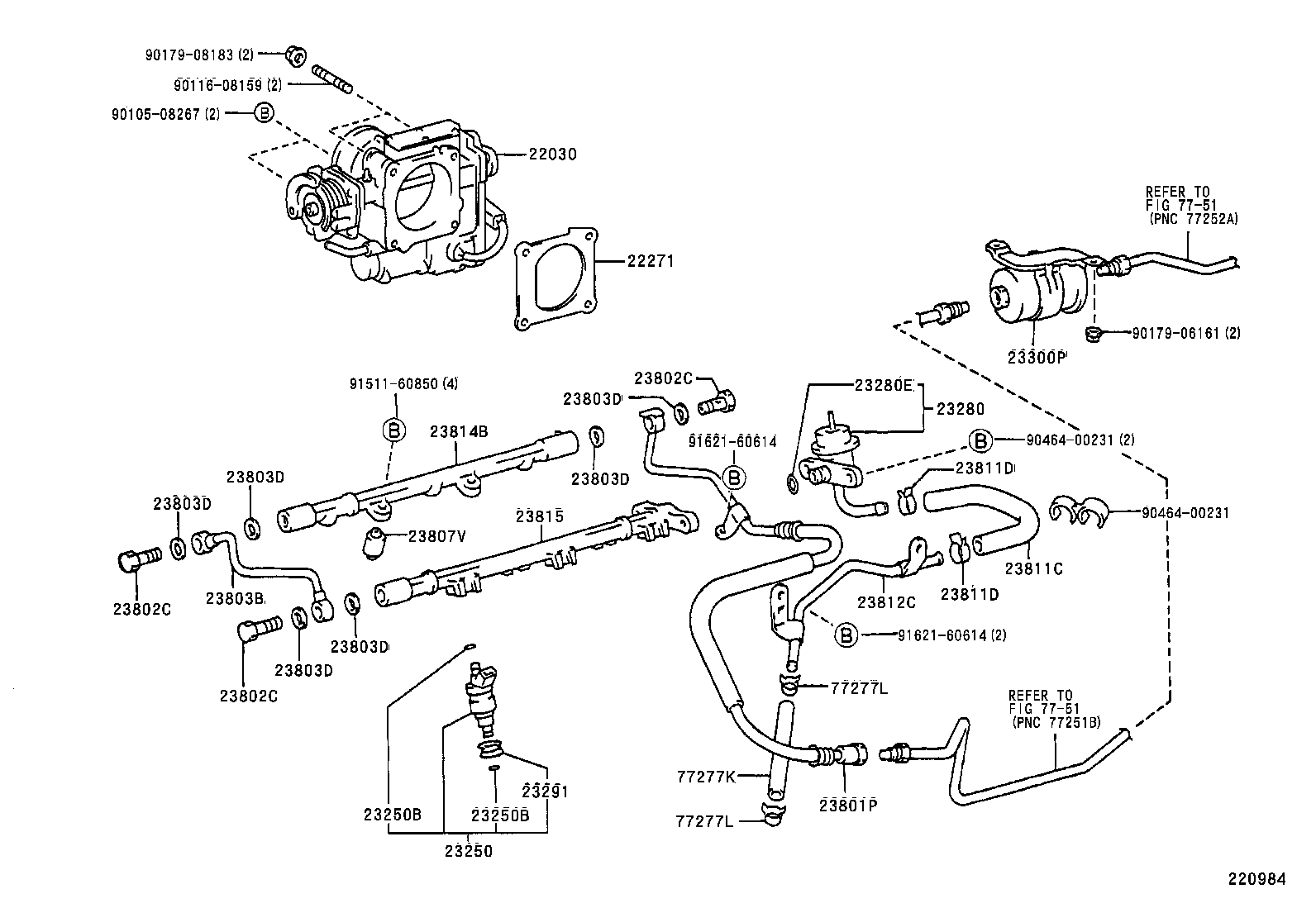 22271-75020 GASKET, THROTTLE BODY product image