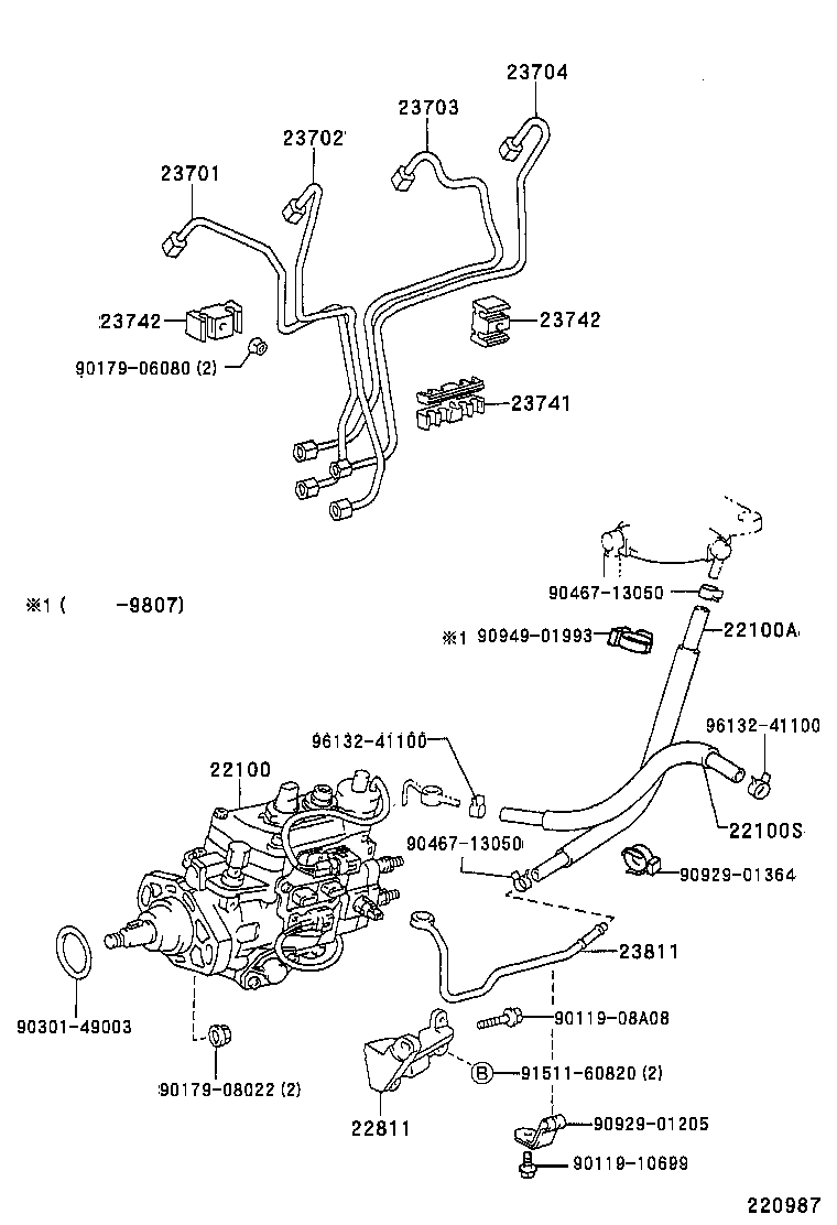 22100-67060 PUMP ASSY, INJECTION OR SUPPLY product image