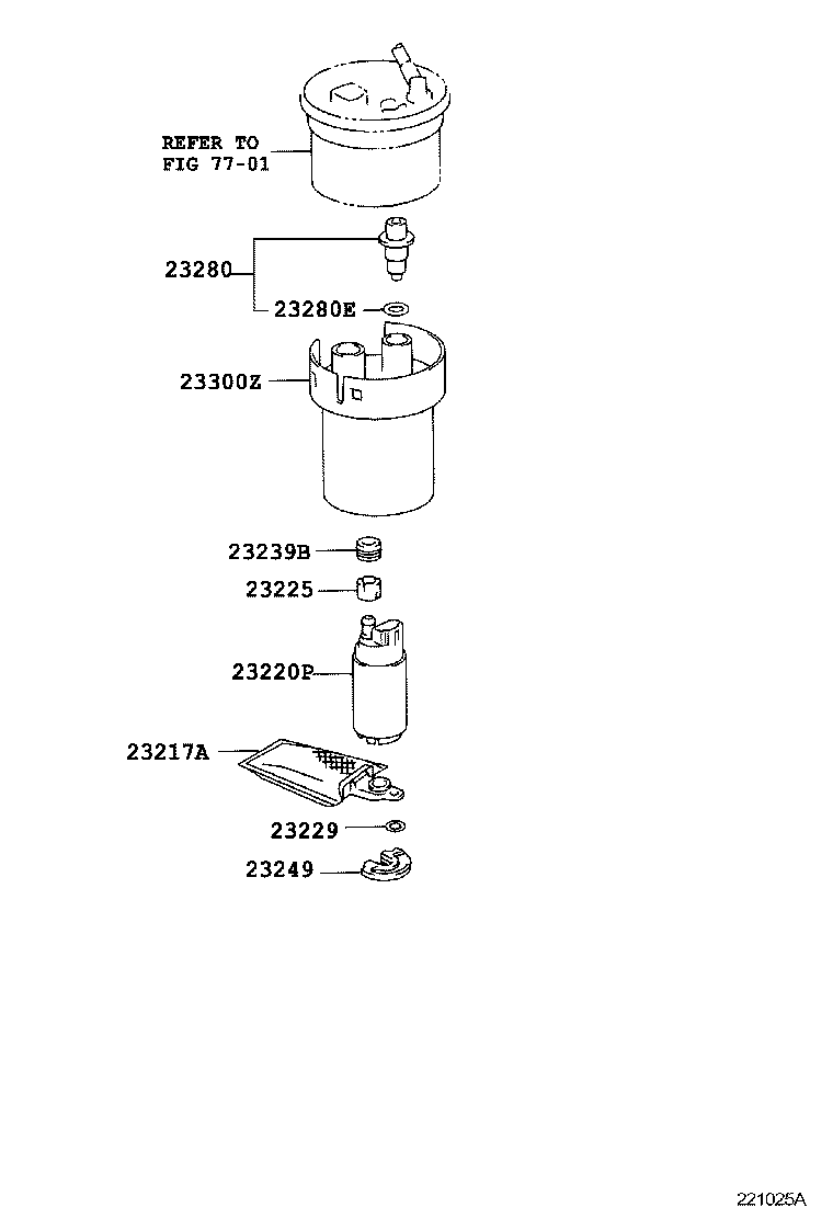 23901-28041 TUBE SUB-ASSY, FUEL product image
