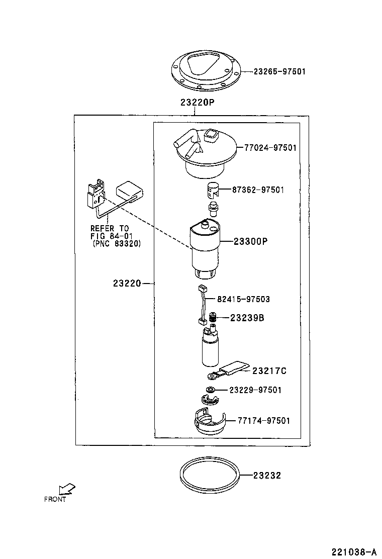 22210-97403 BODY ASSY, THROTTLE product image