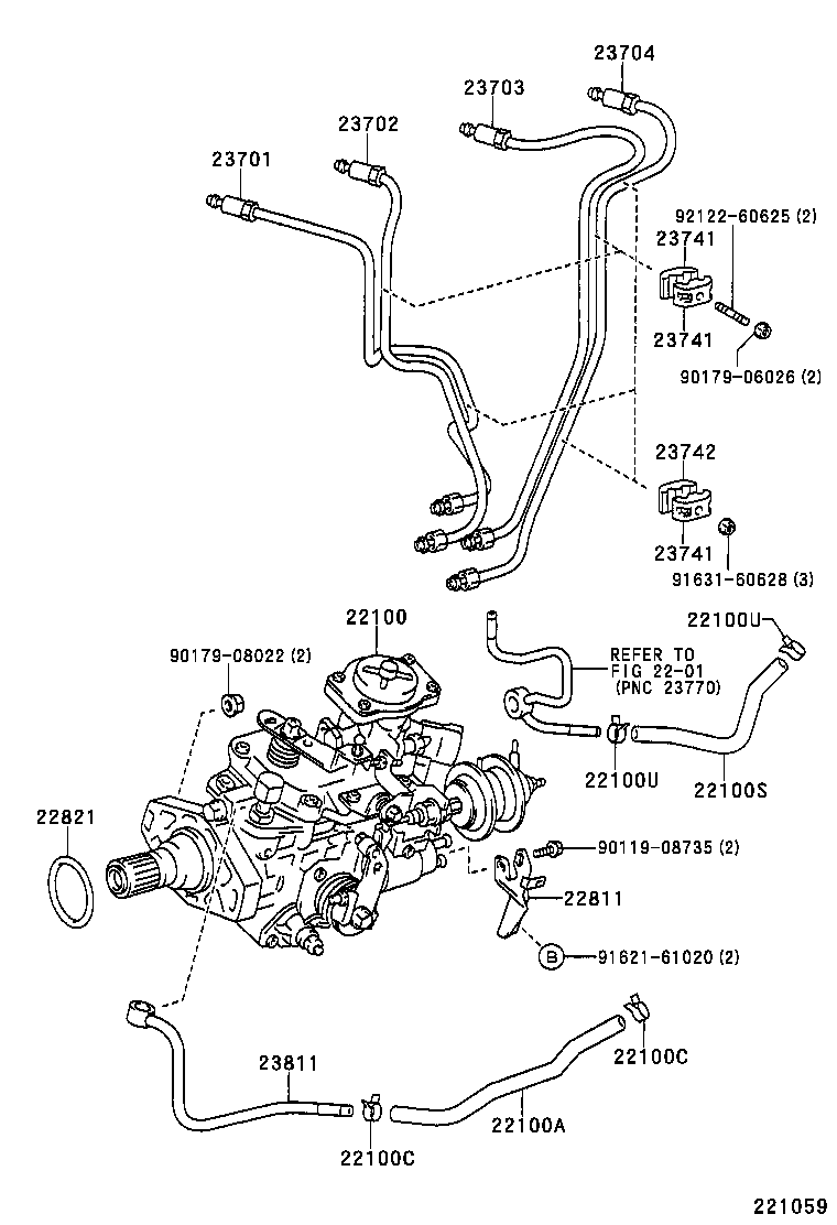 22100-78252 PUMP ASSY, INJECTION OR SUPPLY product image