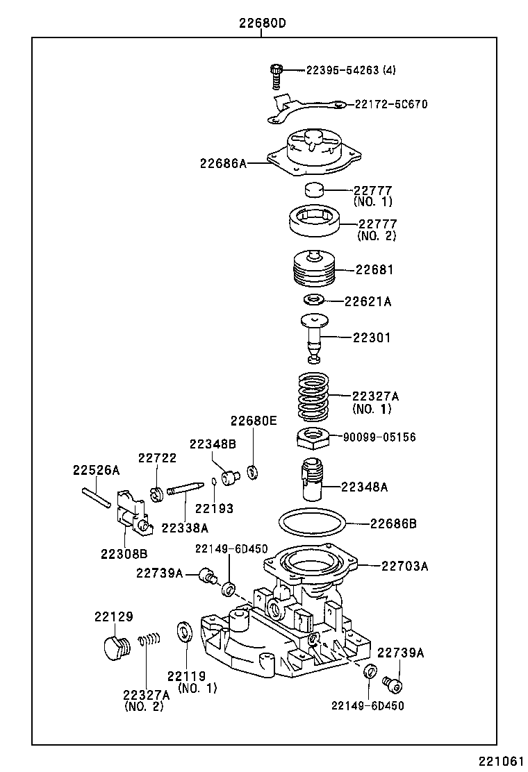 22101-5C650 HOUSING SUB-ASSY, INJECTION PUMP product image