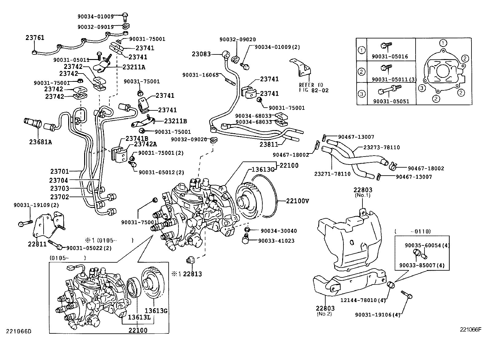 90033-01059 RING, O(FOR INJECTION PUMP) product image