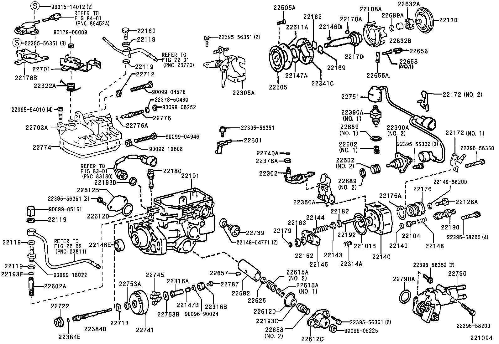 22101-5B520 HOUSING SUB-ASSY, INJECTION PUMP product image