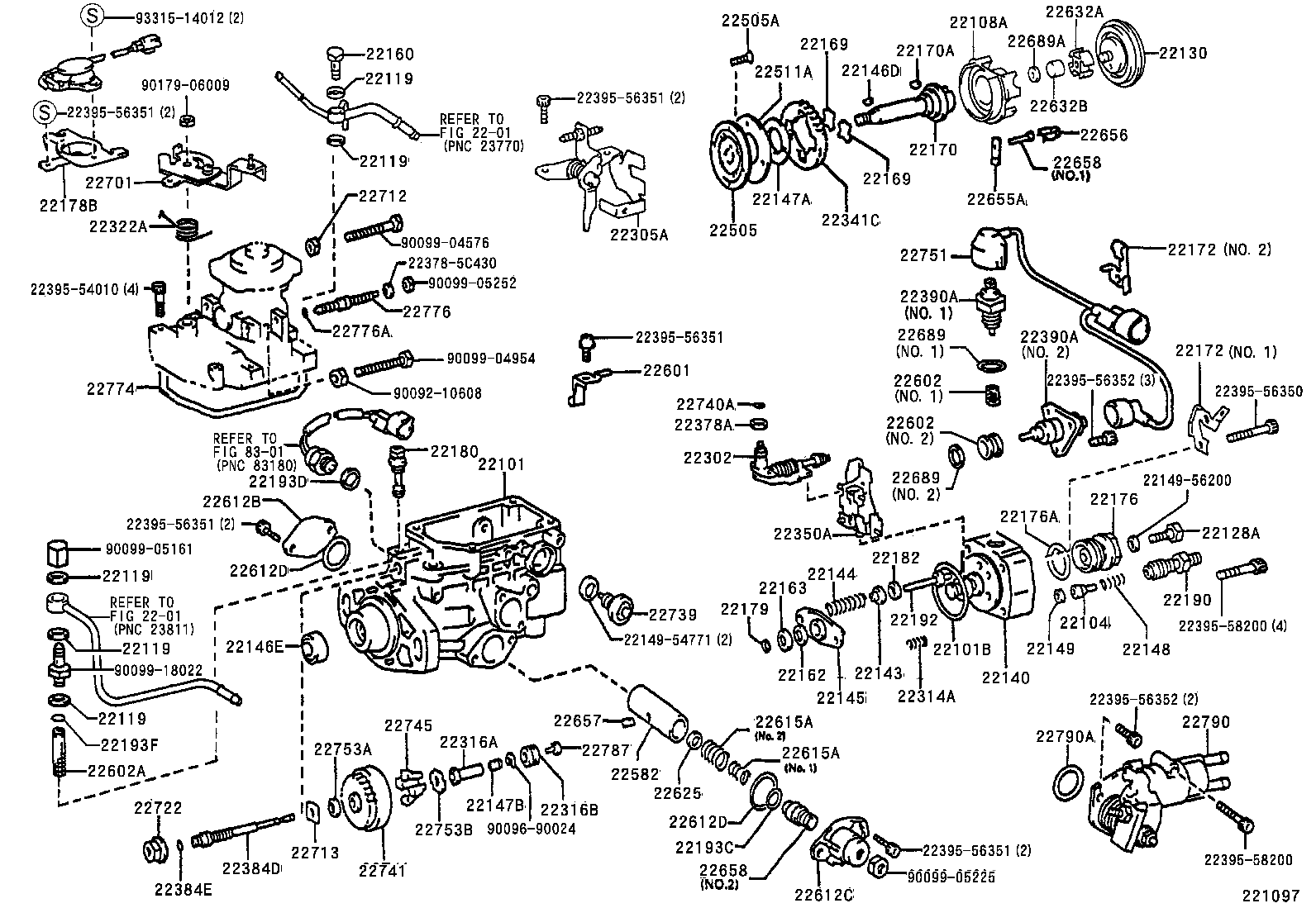 22101-5B520 HOUSING SUB-ASSY, INJECTION PUMP product image