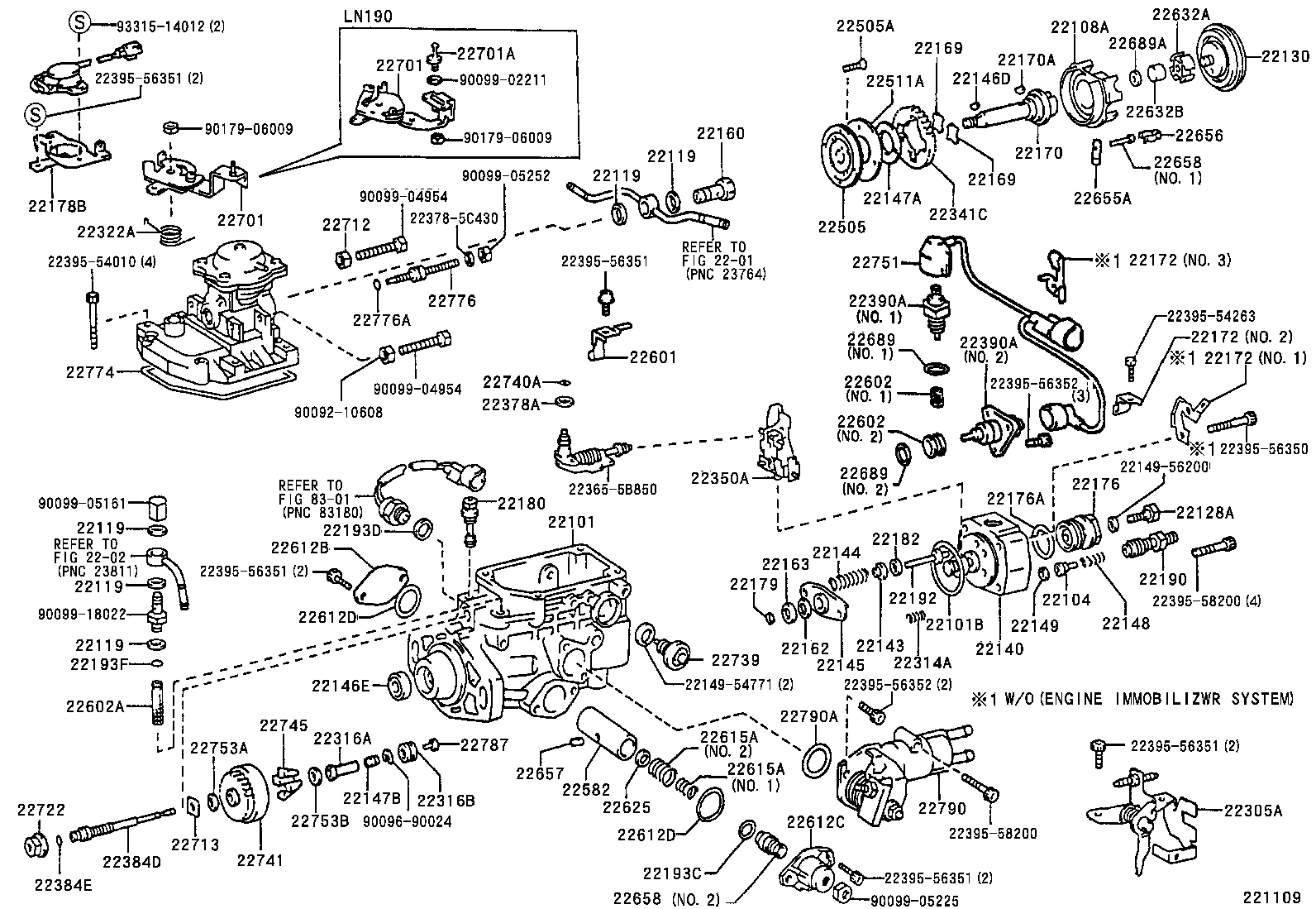 22101-5B680 HOUSING SUB-ASSY, INJECTION PUMP product image