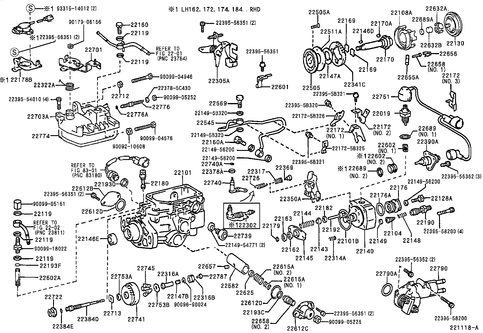22101-5B640 HOUSING SUB-ASSY, INJECTION PUMP product image