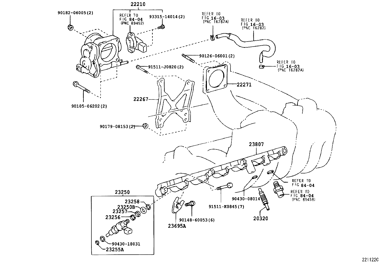 23209-49065 INJECTOR ASSY, FUEL product image