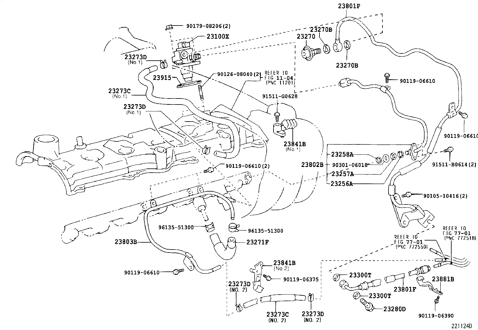23209-49065 INJECTOR ASSY, FUEL product image