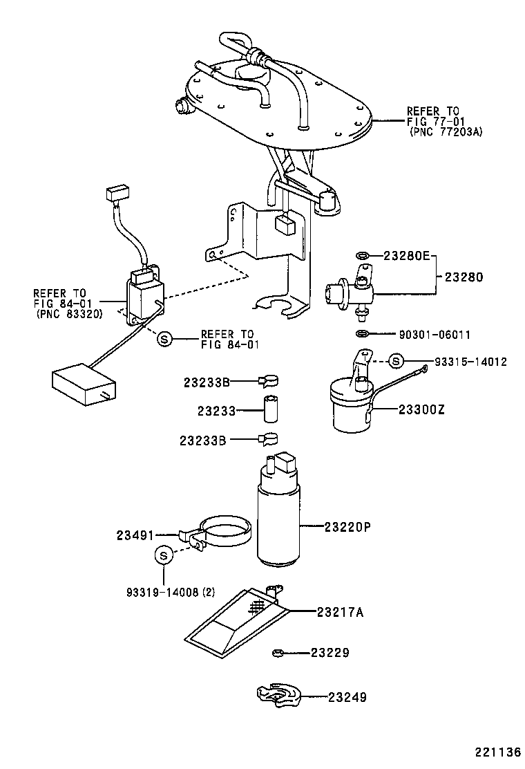 23271-74720 HOSE, FUEL product image