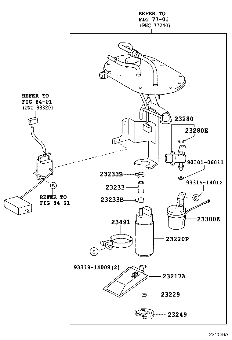 23901-28121 TUBE SUB-ASSY, FUEL product image