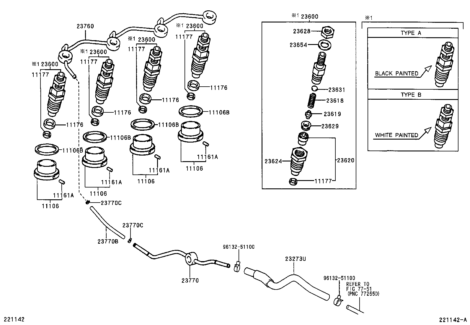 23670-78041 INJECTOR ASSY product image