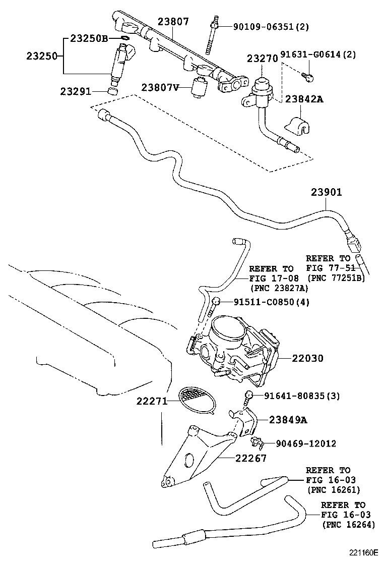 23901-28110 TUBE SUB-ASSY, FUEL product image