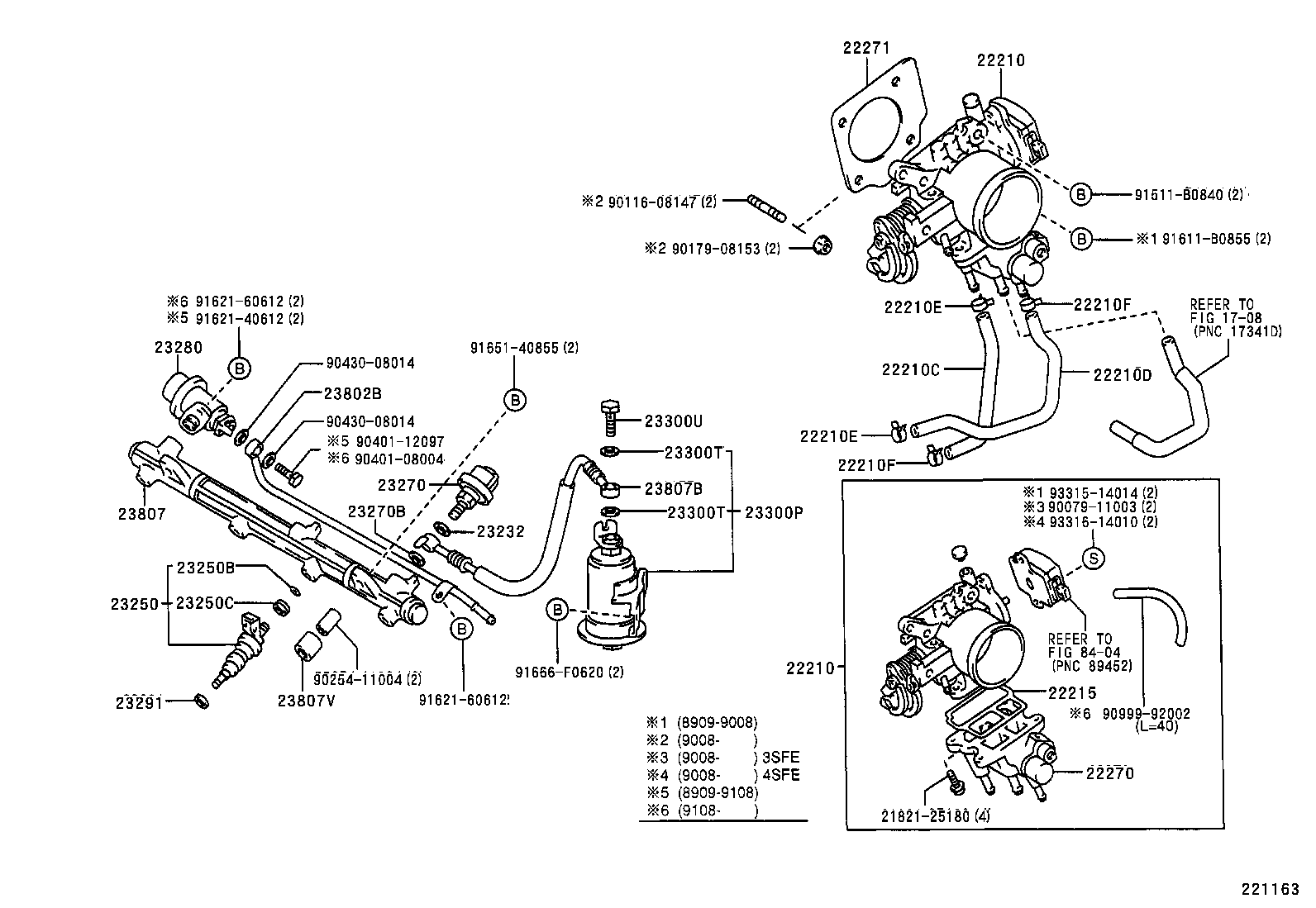 22210-74540 BODY ASSY, THROTTLE product image