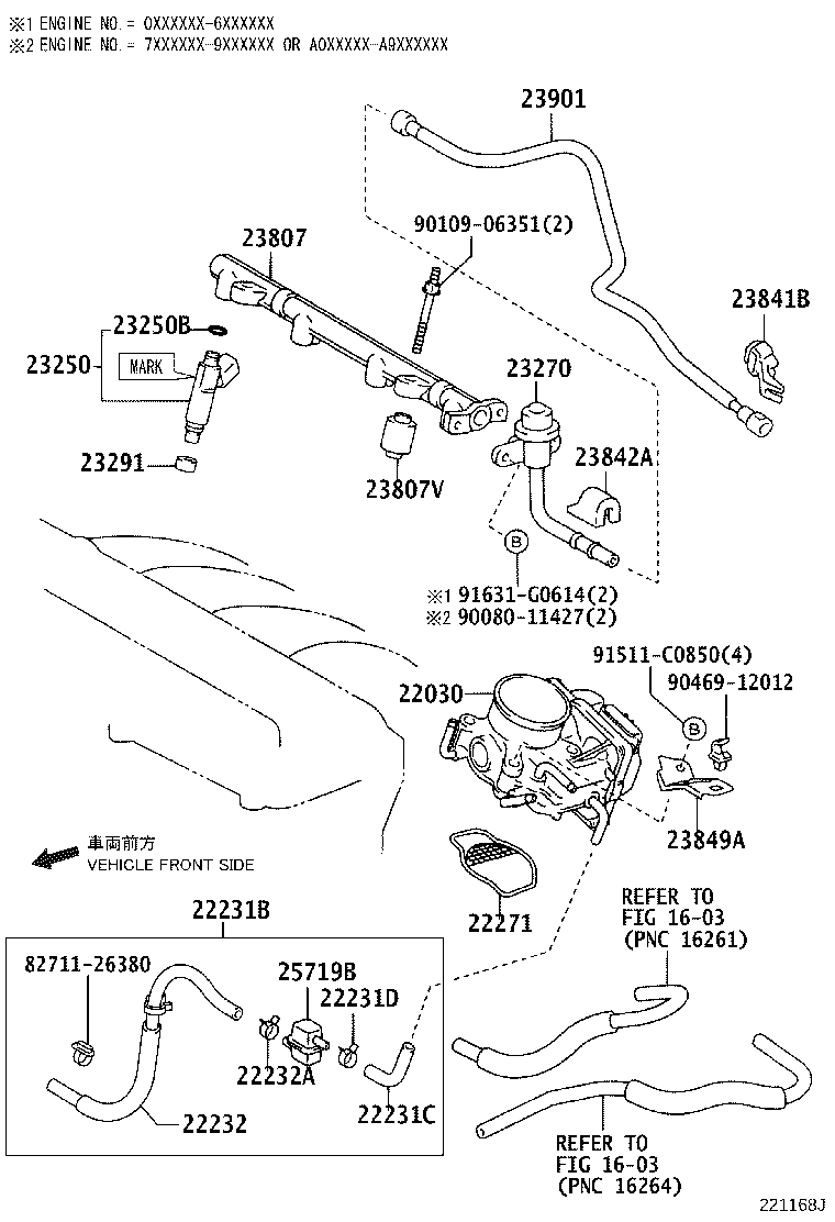 Toyota 22030-28030 BODY ASSY, THROTTLE W/MOTOR