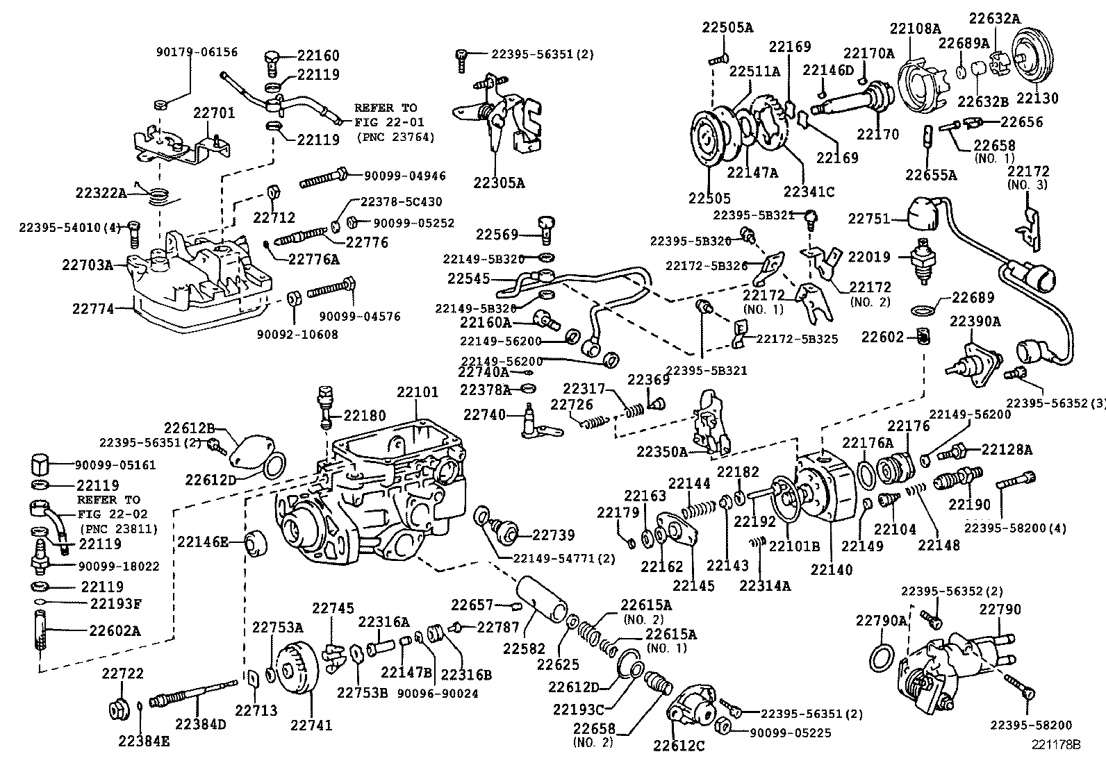 22101-5B640 HOUSING SUB-ASSY, INJECTION PUMP product image
