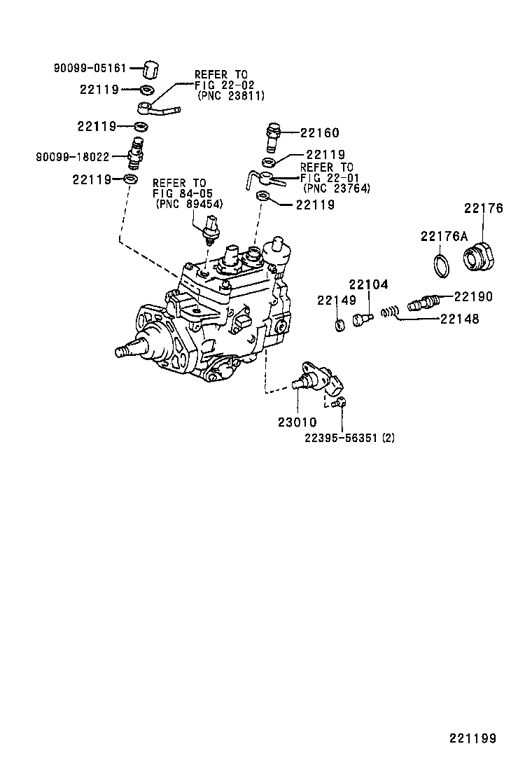 22101-5B640 HOUSING SUB-ASSY, INJECTION PUMP product image