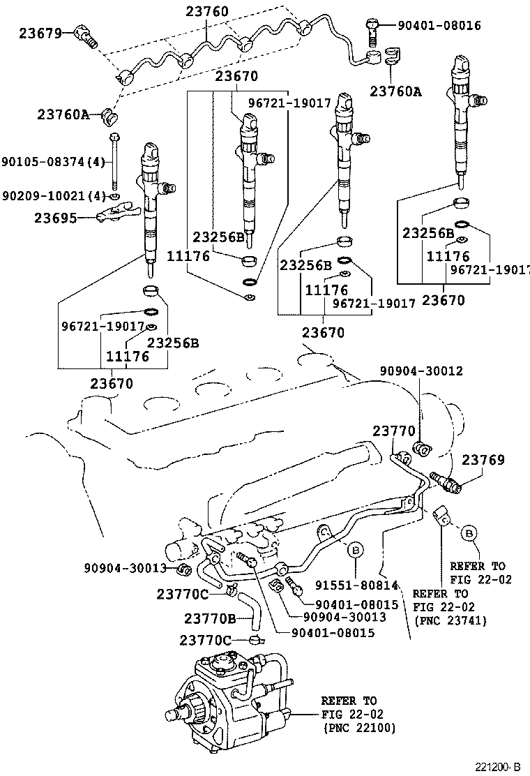 95337-04015 HOSE, FUEL, NO.2 product image