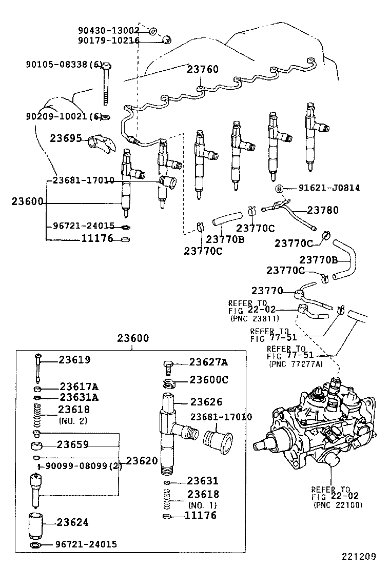 Toyota 11166-67020 SHIM(FOR COMBUSTION CHAMBER)