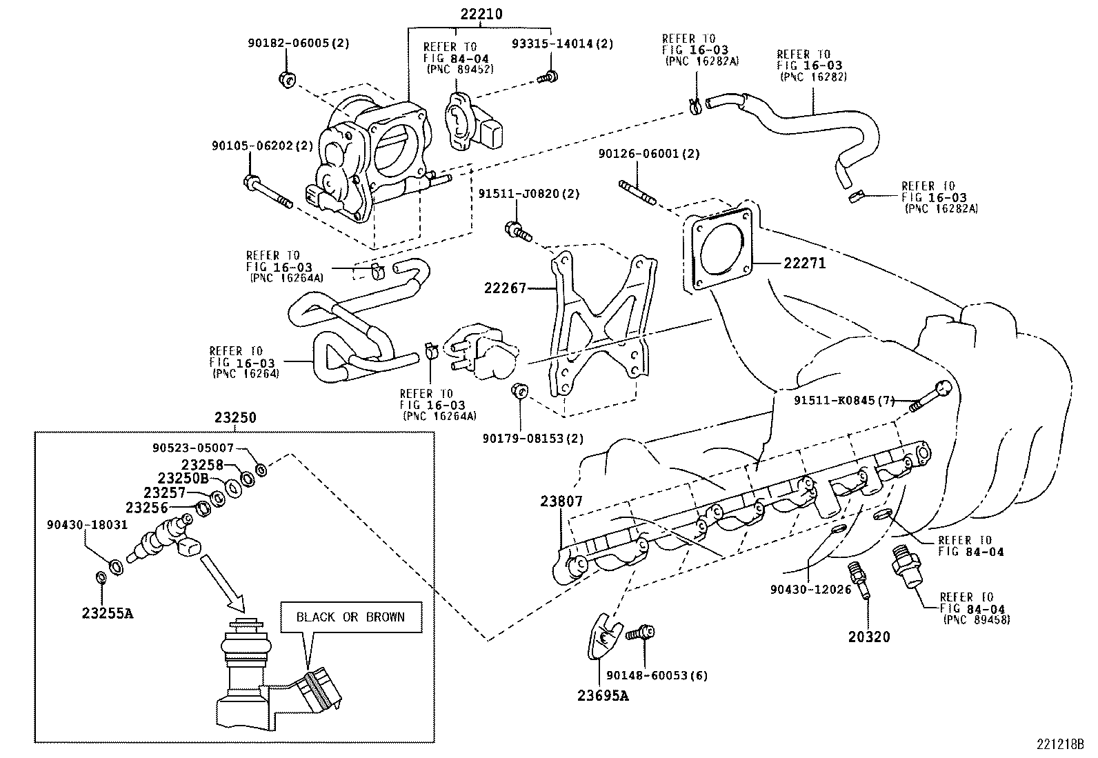 22271-46090 GASKET, THROTTLE BODY product image