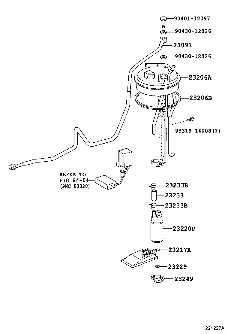 22271-46080 GASKET, THROTTLE BODY product image