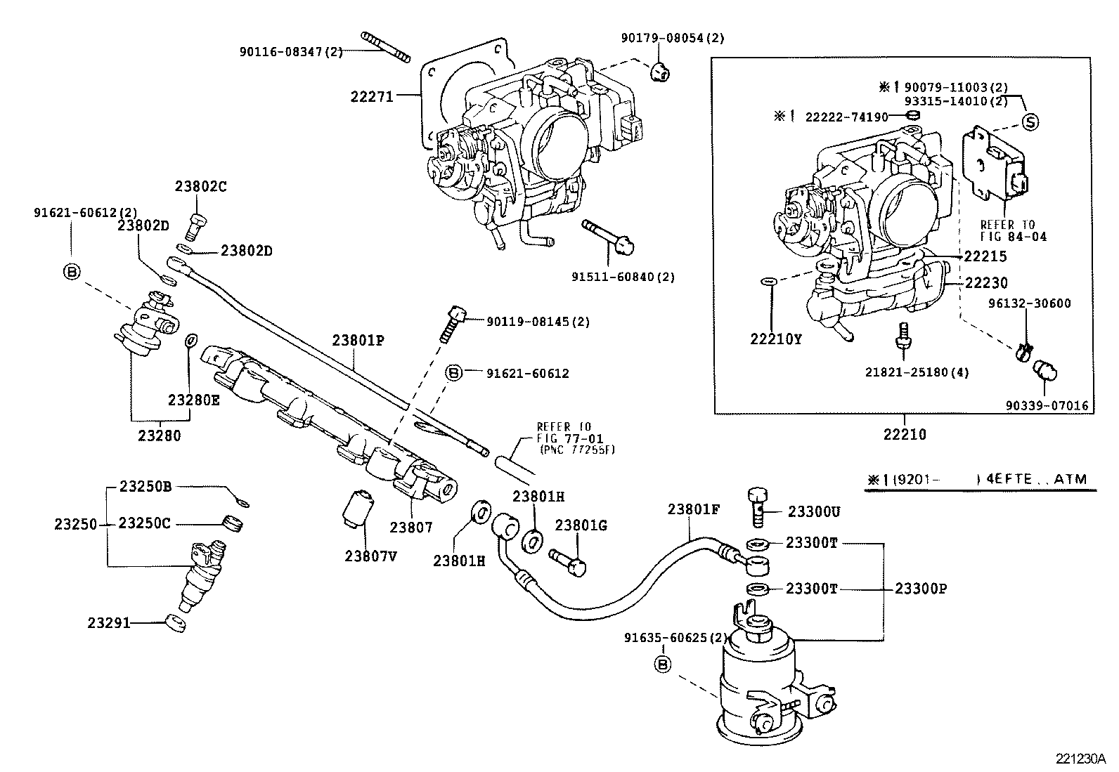 23209-11060 INJECTOR ASSY, FUEL product image