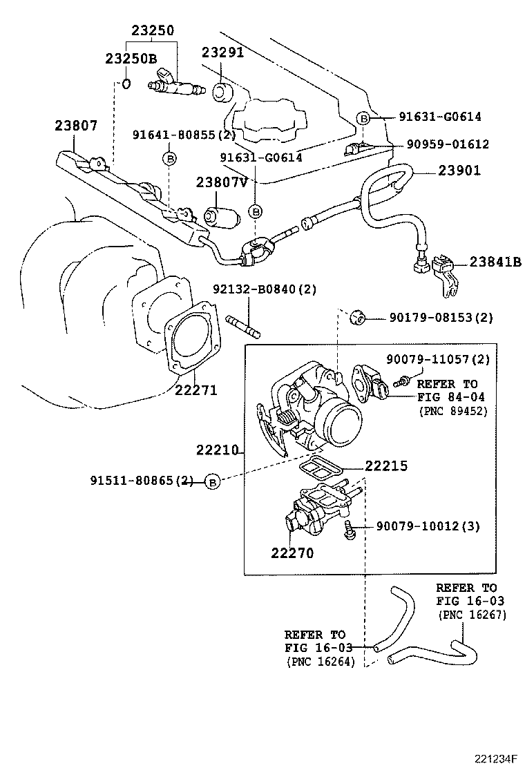 22271-88600 GASKET, THROTTLE BODY product image