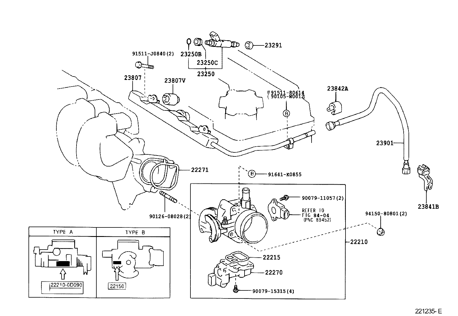 22271-88600 GASKET, THROTTLE BODY product image