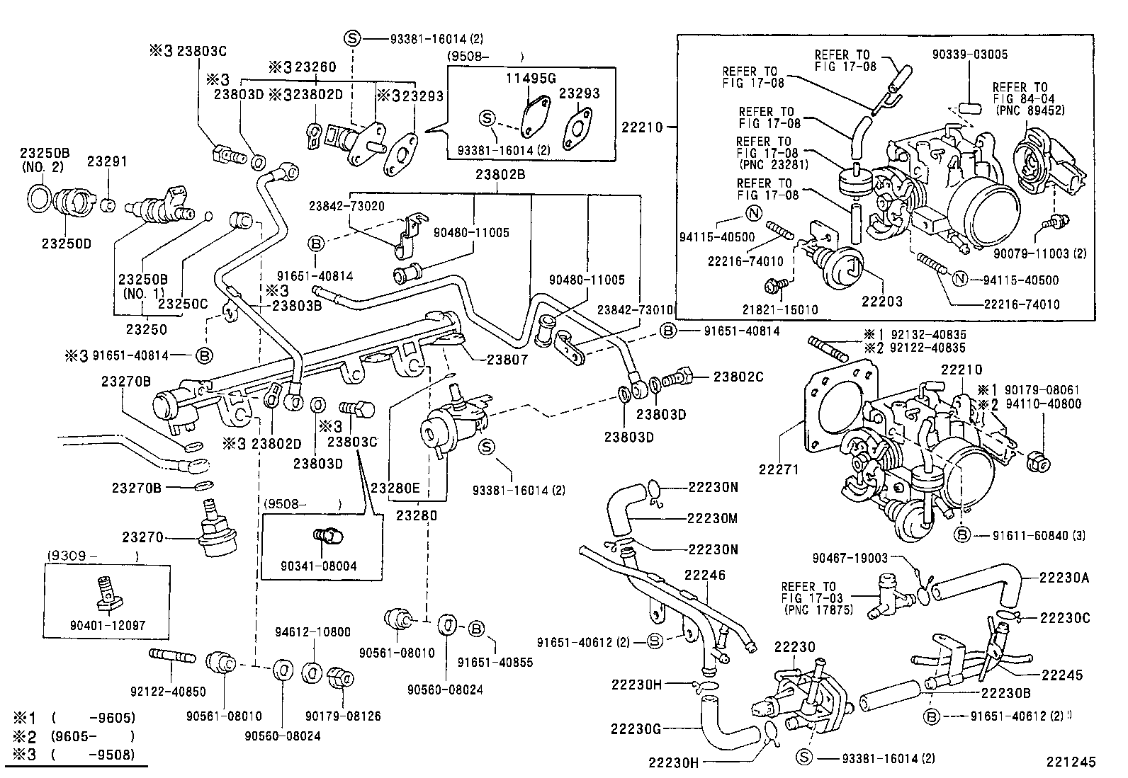 23206-73080 BRACKET, FUEL PUMP product image