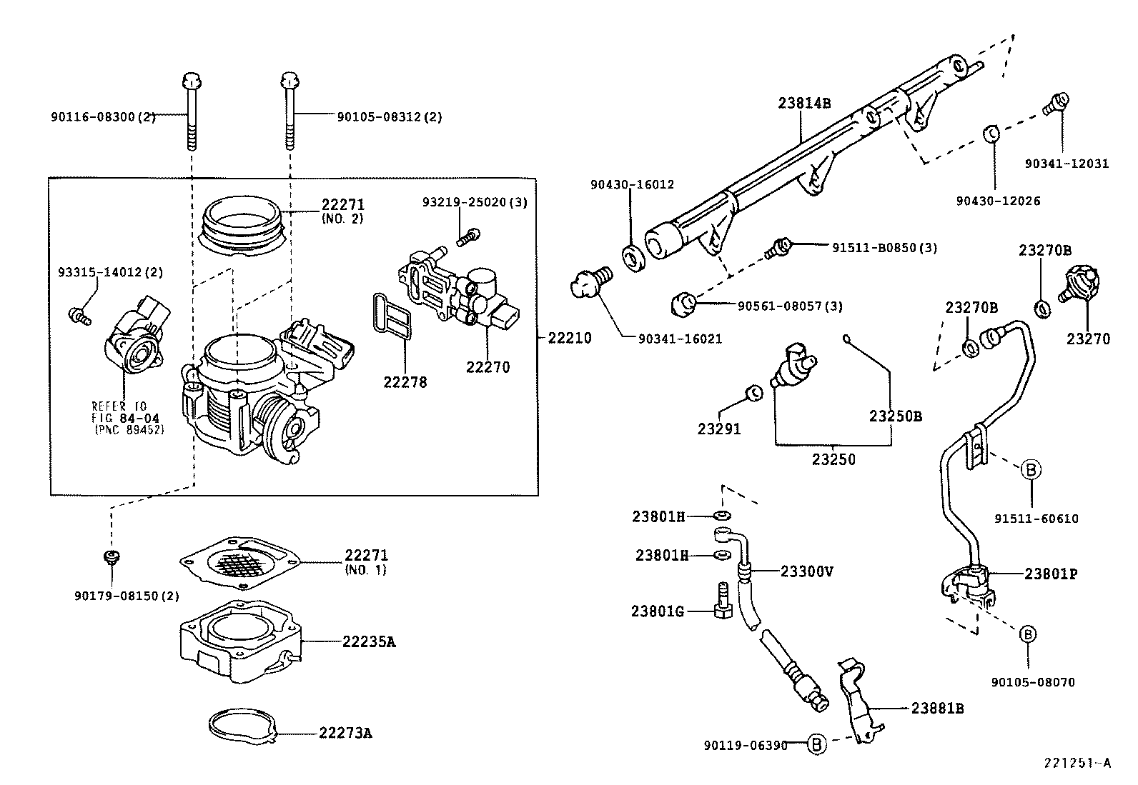 22271-88570 GASKET, THROTTLE BODY product image