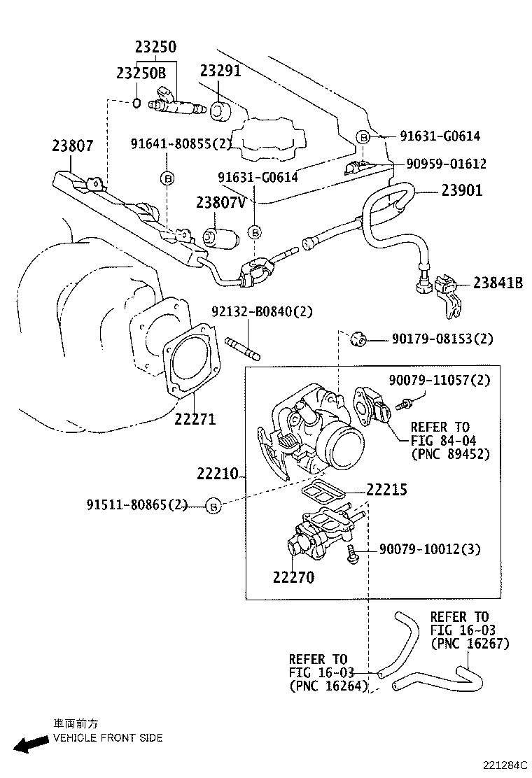 22271-0D030 GASKET, THROTTLE BODY product image