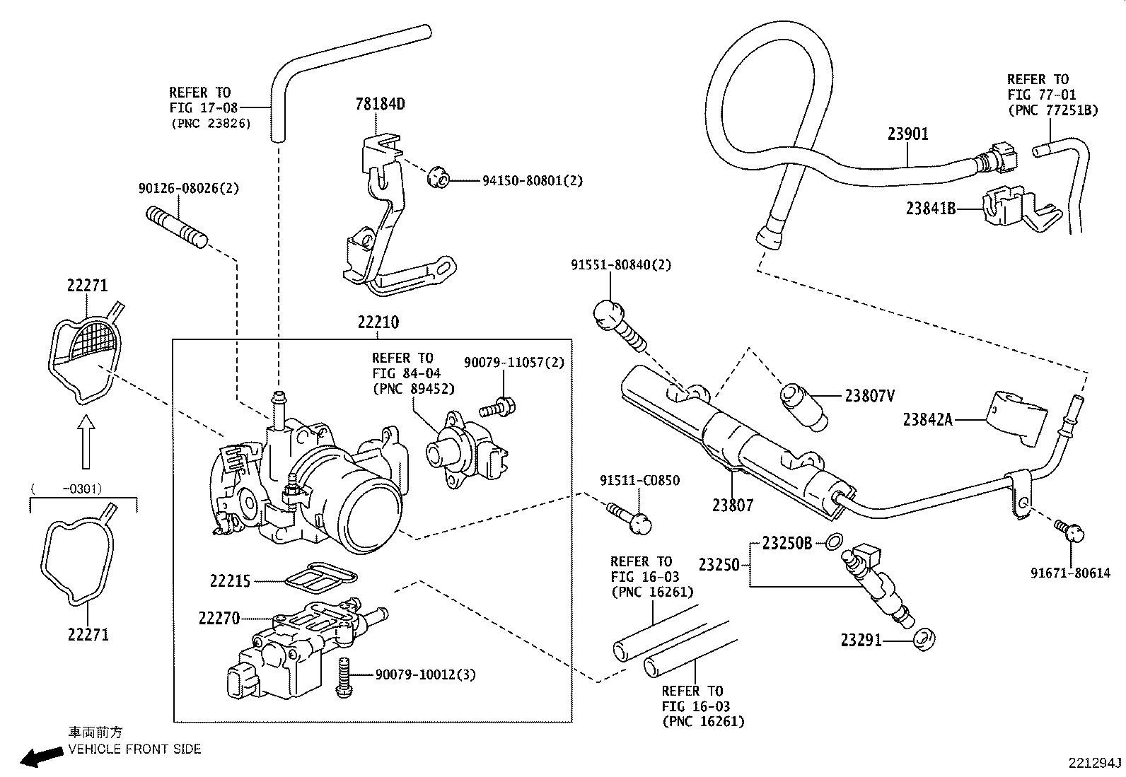 23209-29045 INJECTOR ASSY, FUEL product image