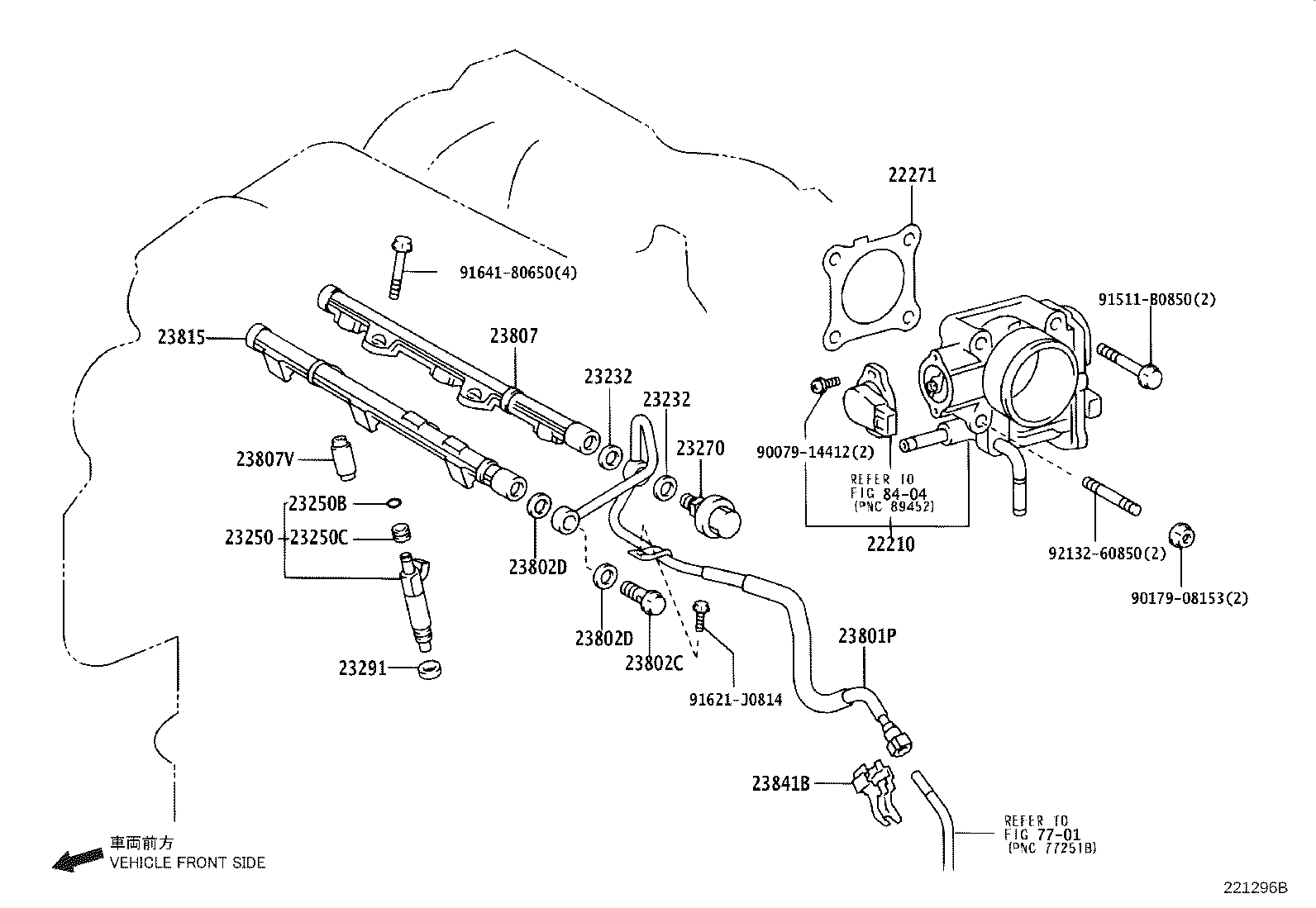 22210-28060 BODY ASSY, THROTTLE product image