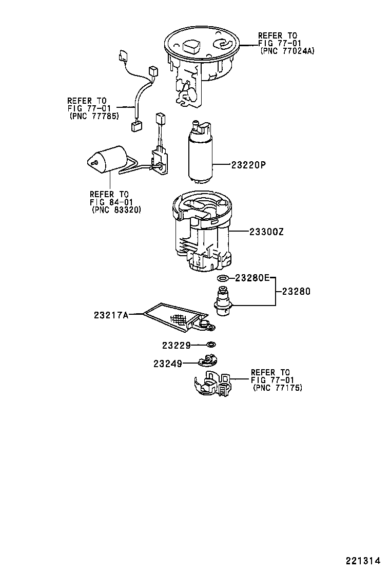 23801-20200 PIPE SUB-ASSY, FUEL, NO.1 product image