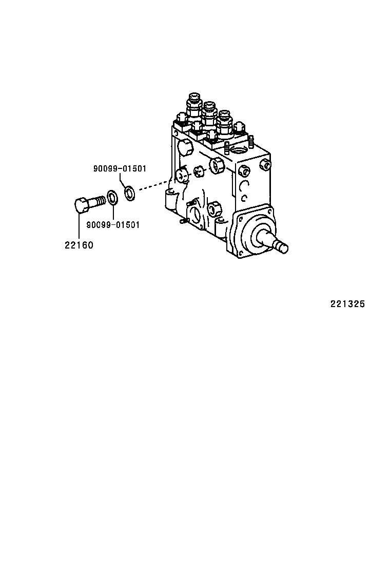 S2284-71550 GASKET, DELIVERY VALVE product image