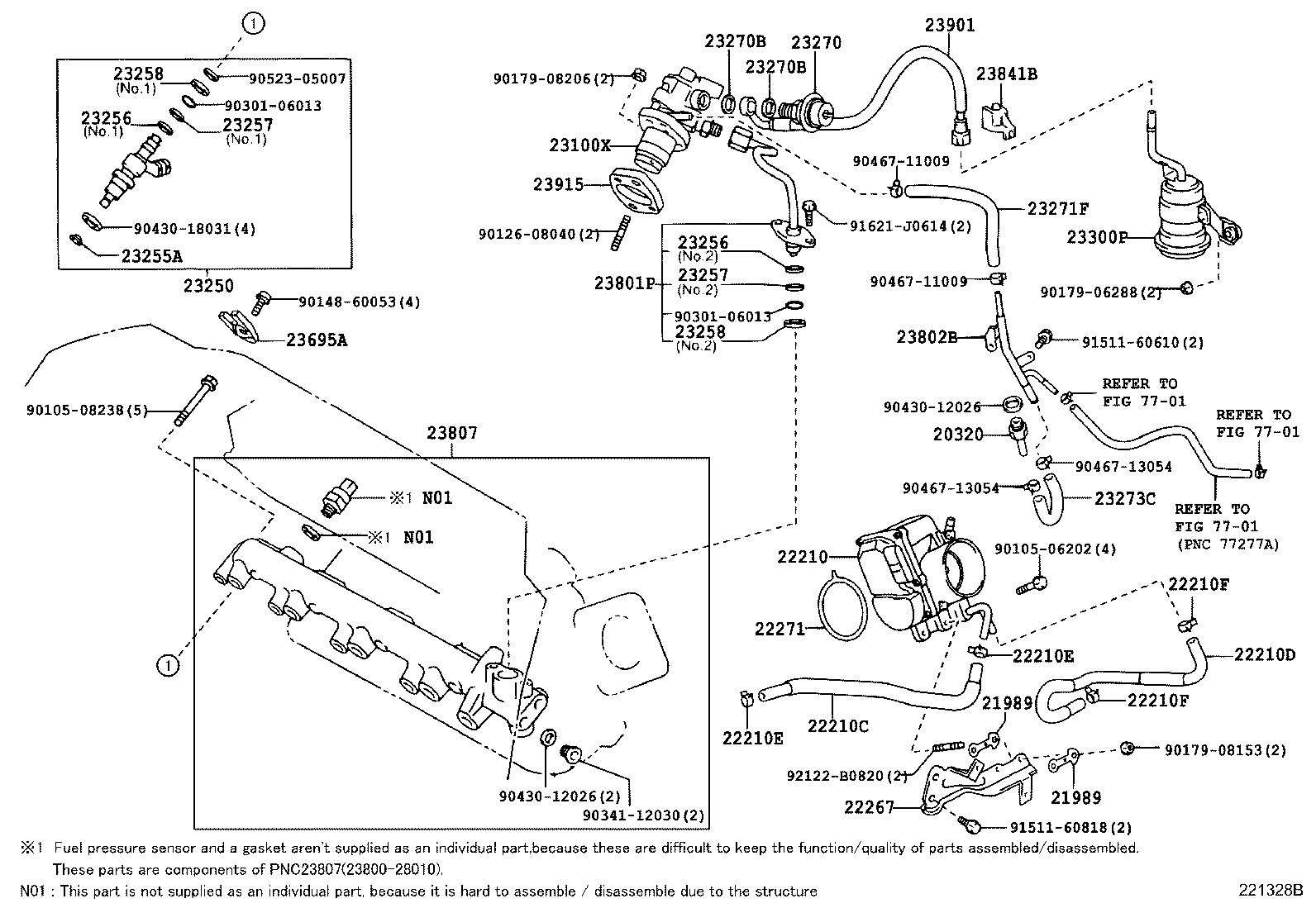 23100-28030 PUMP ASSY, FUEL product image