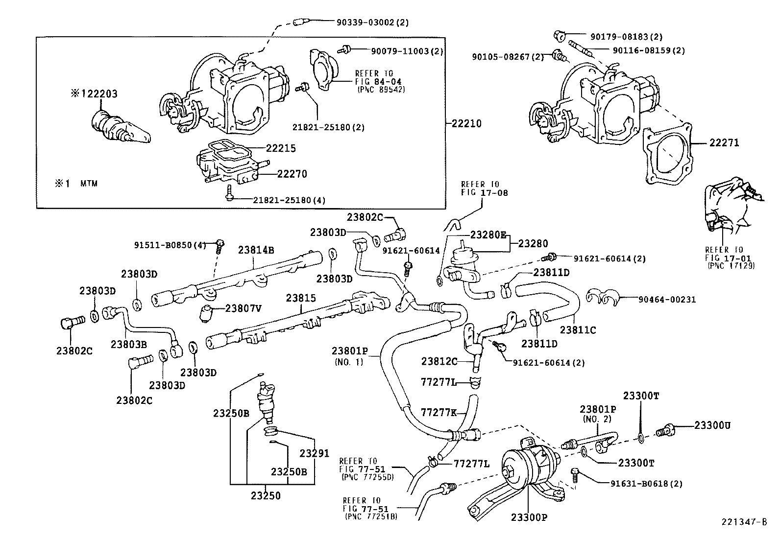 23273-75080 HOSE, FUEL, NO.2 product image