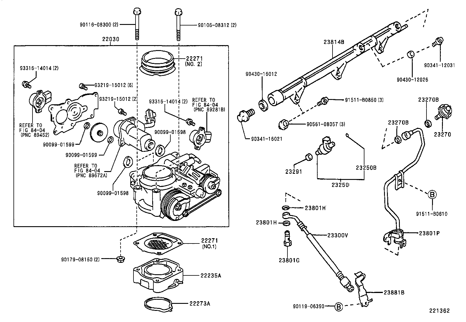 22271-46070 GASKET, THROTTLE BODY product image