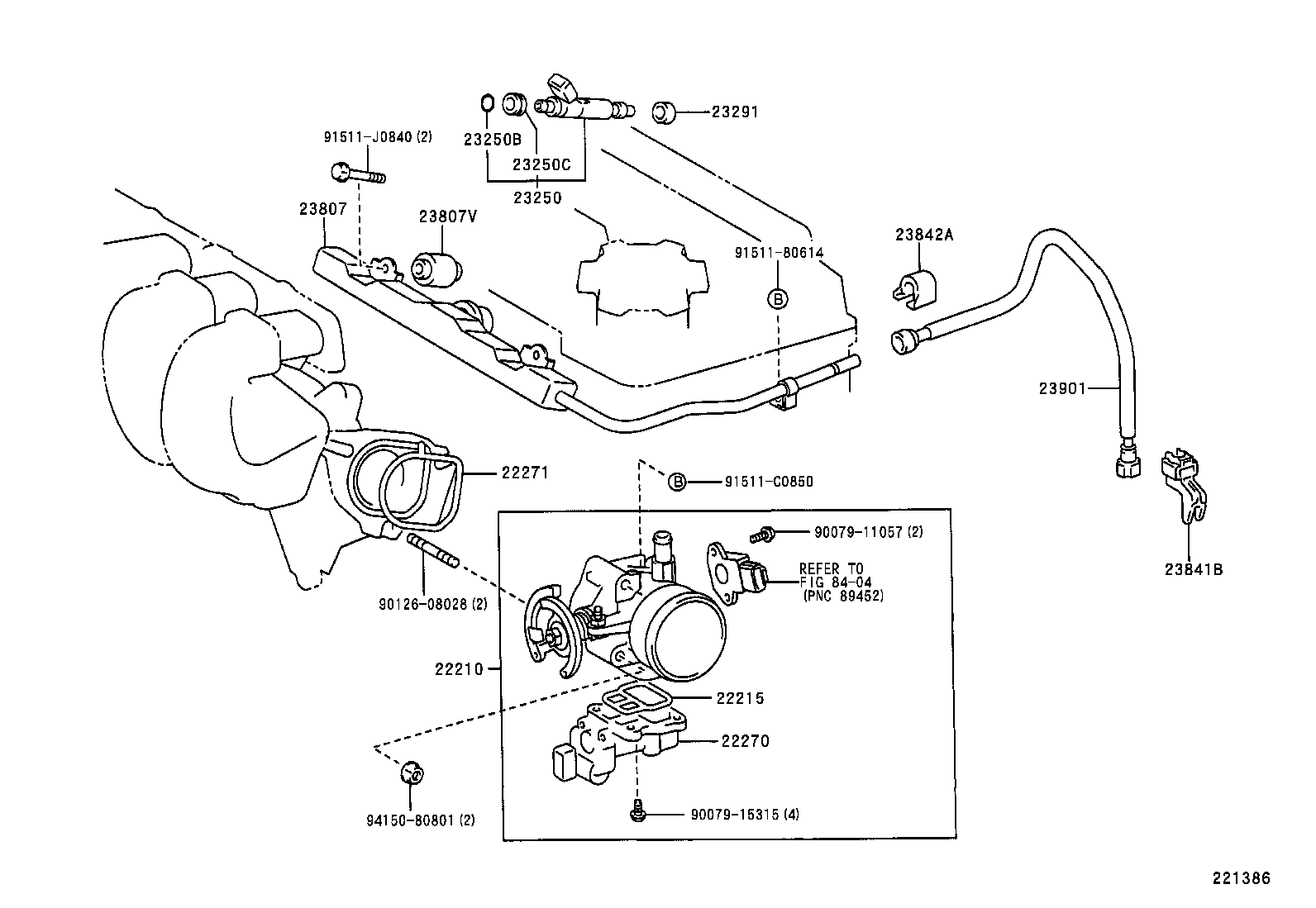 23209-22020 INJECTOR ASSY, FUEL product image