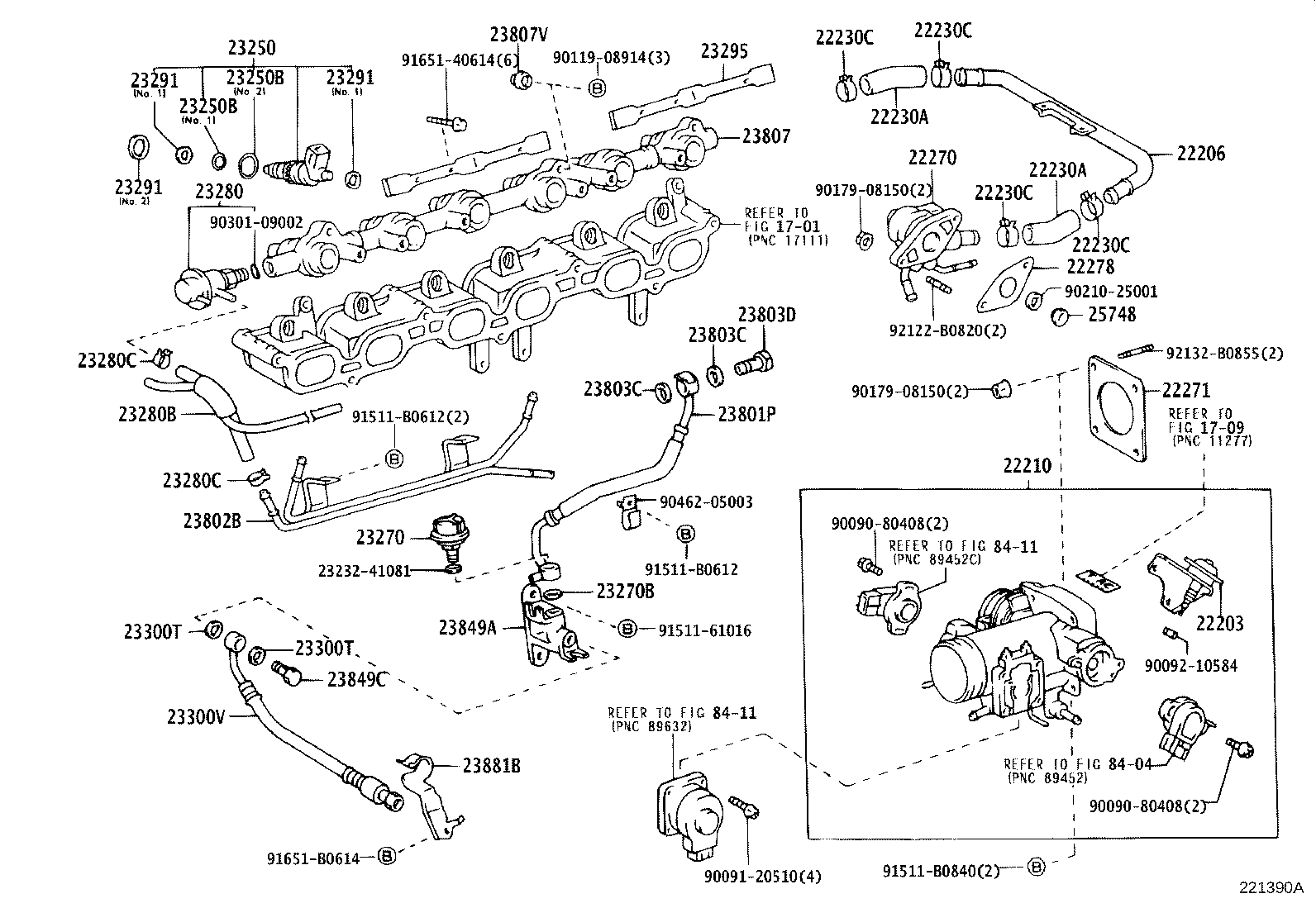 22210-46140 BODY ASSY, THROTTLE product image