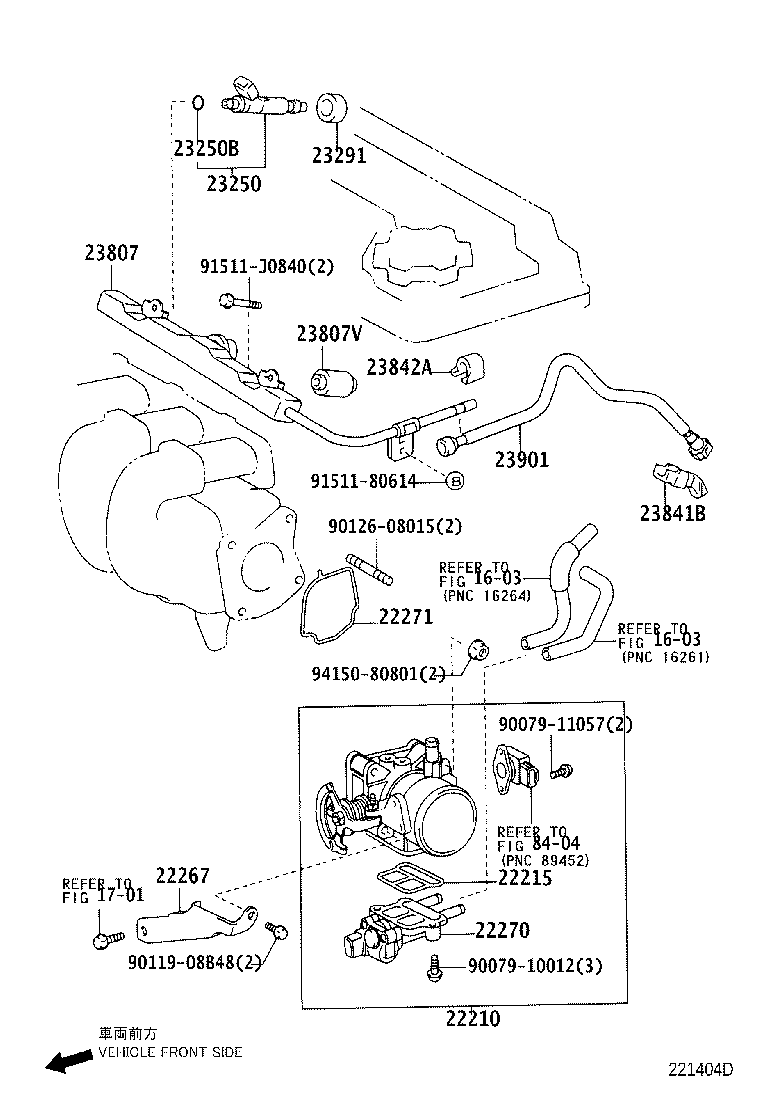 23100-28041 PUMP ASSY, FUEL product image